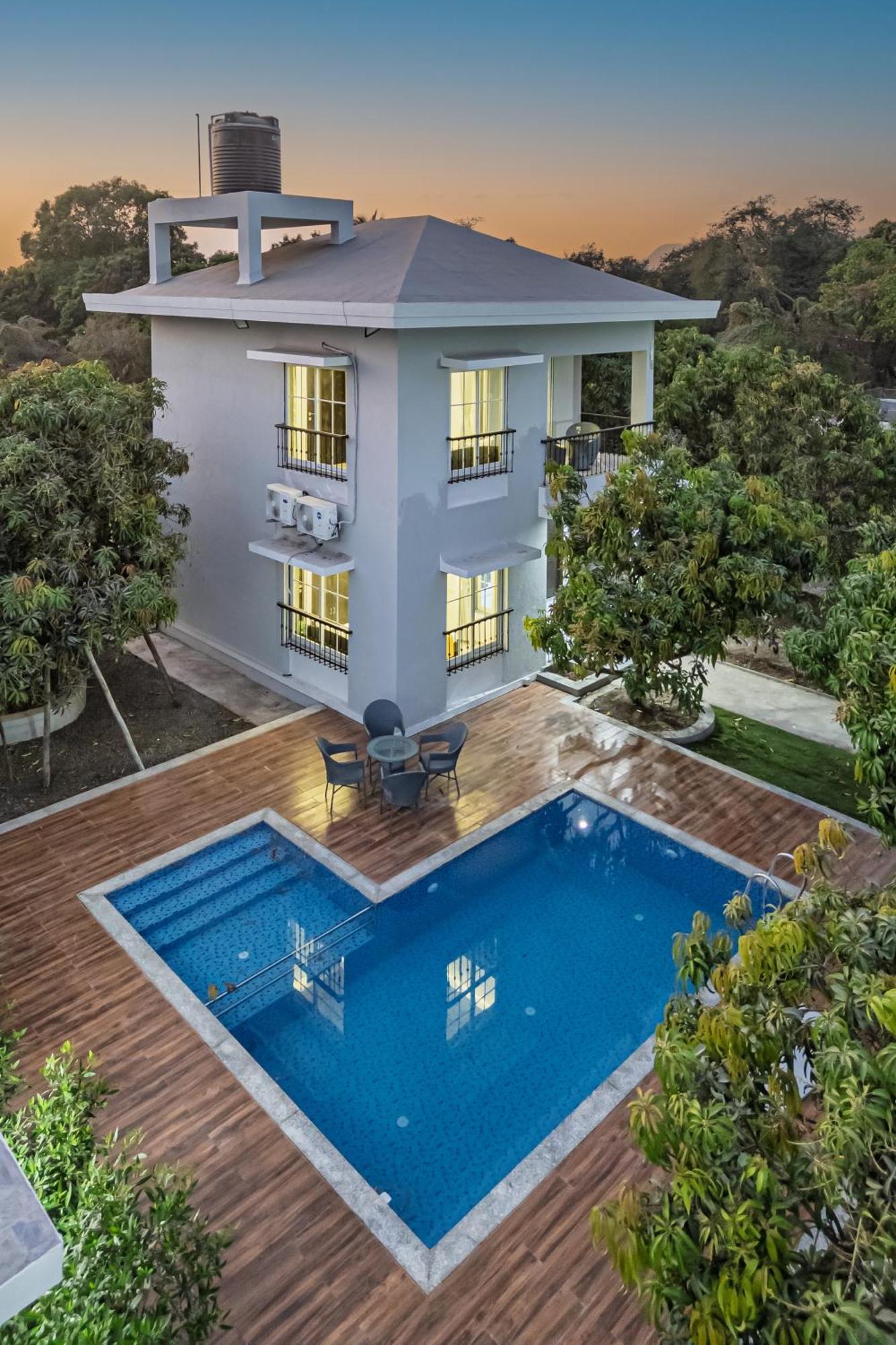 אליבג Saffronstays Serene Retreat, Alibaug מראה חיצוני תמונה