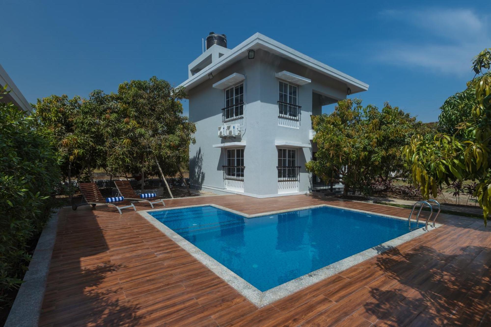אליבג Saffronstays Serene Retreat, Alibaug מראה חיצוני תמונה